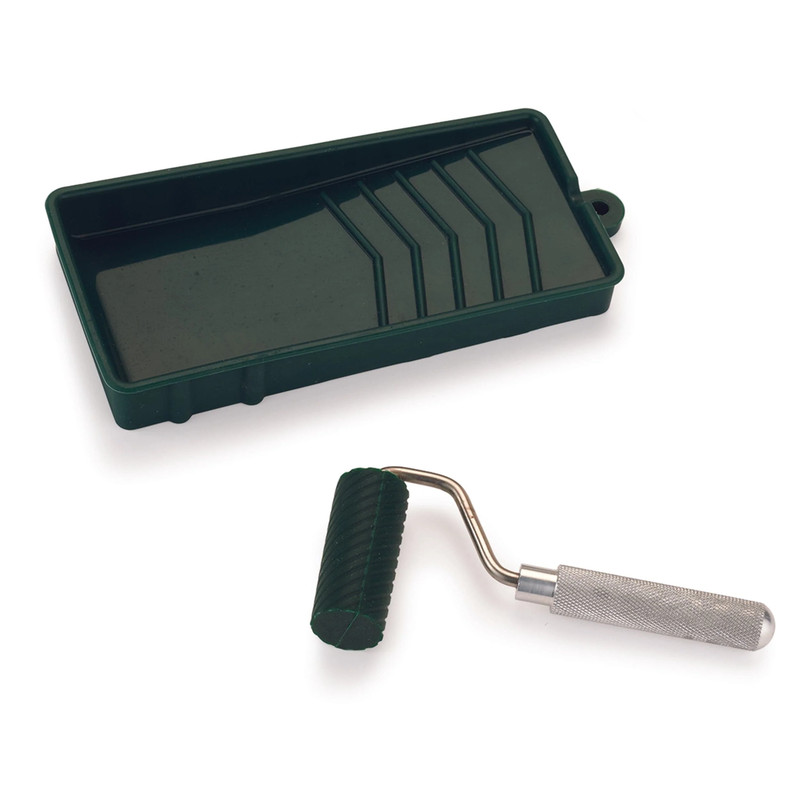 Silicone Glue Roller and Tray